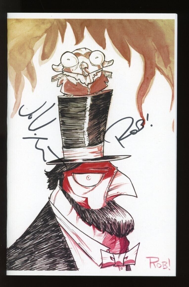 Chew: The 2013 Sketchbook Signed Rob Guillory and John Layman COA