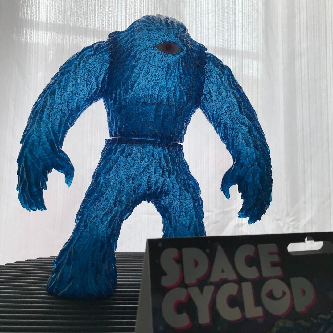 X-Plus Space Deep Sea Blue CYCLOP sofubi Figure Toy Kaiju