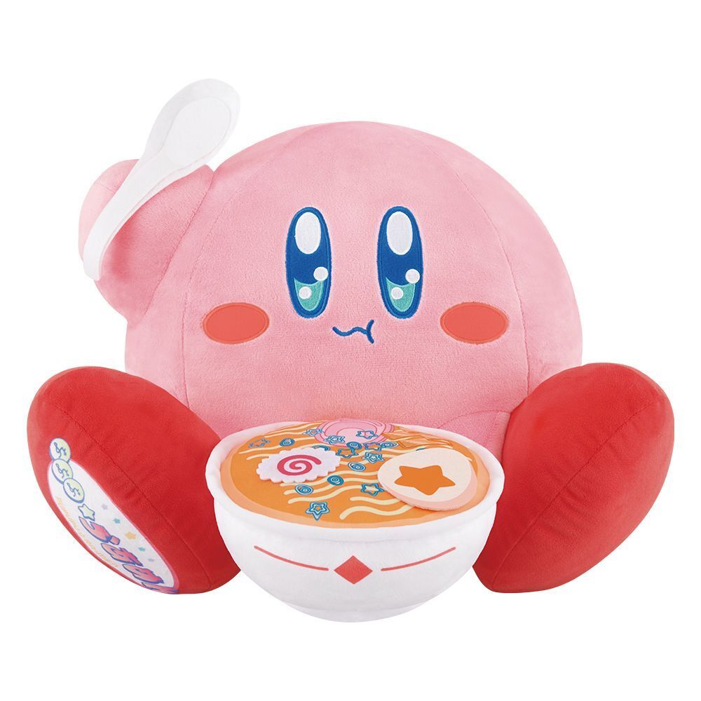 Ichiban kuji Kirby of the Stars Prize B Pupupu Ramen Kirby Pluch doll 9\