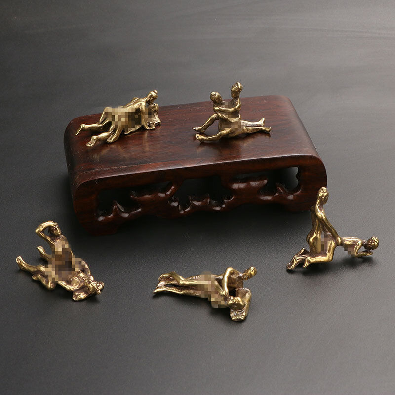 5pcs/set ornaments bronze small bronze figures personalized creative artwork