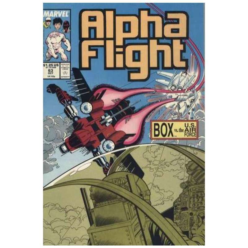 Alpha Flight #63  - 1983 series Marvel comics NM Full description below [x`