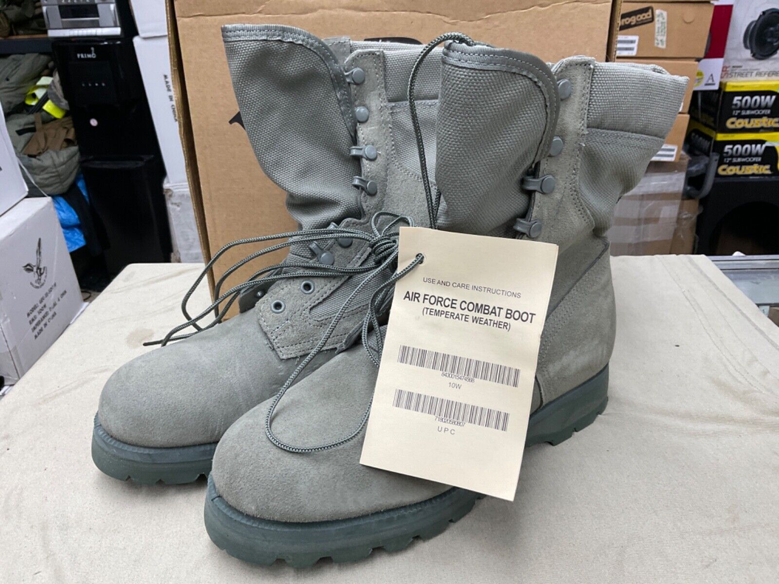 BOOTS, AFG TEMP WEATHER (SIZE 10W)