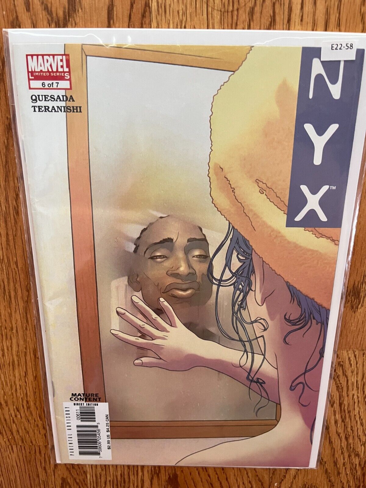 NYX 6 Marvel Comics 5.0 VG/FN Limited Series E22-58
