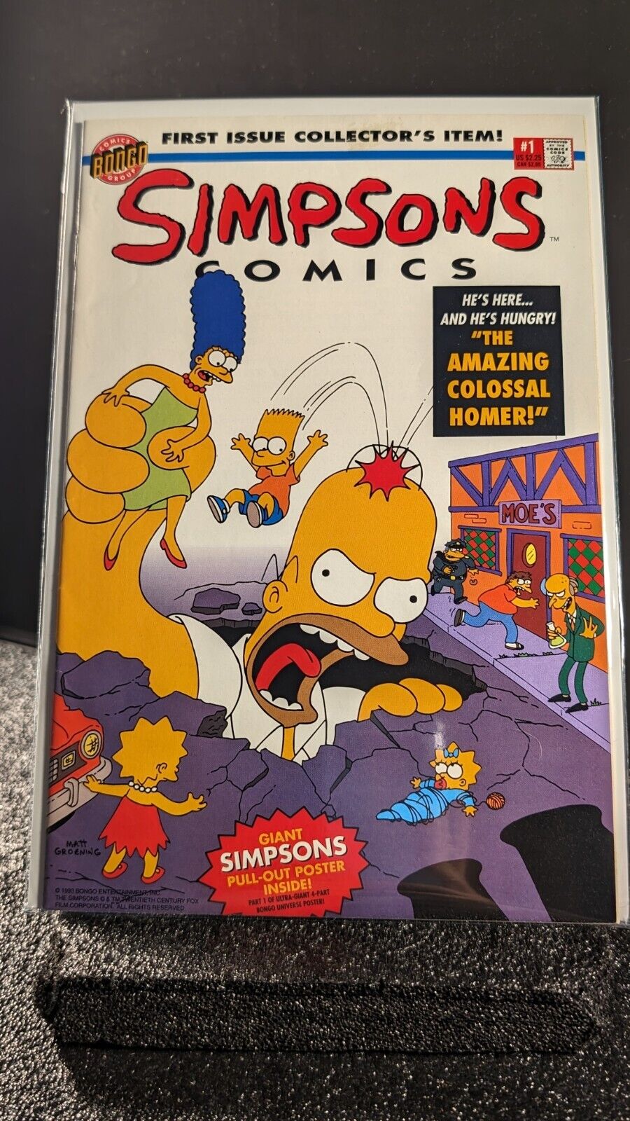 Simpsons Comics #1 w/Poster - Bongo - 1993 - (-NM)