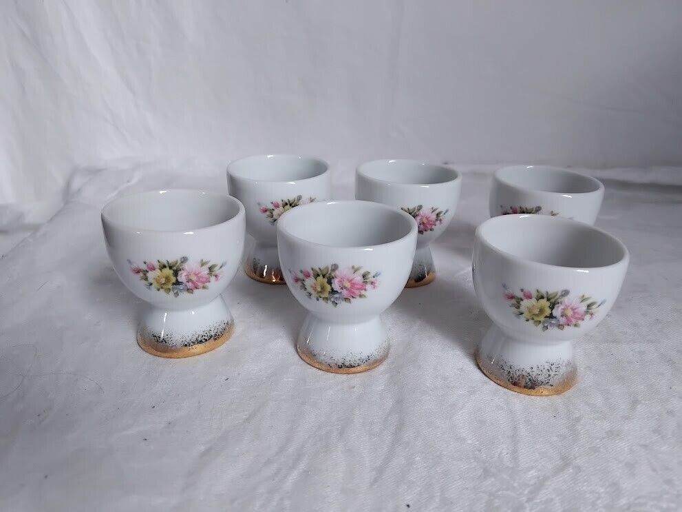 Westminster Australia set of 6 fine china egg cups