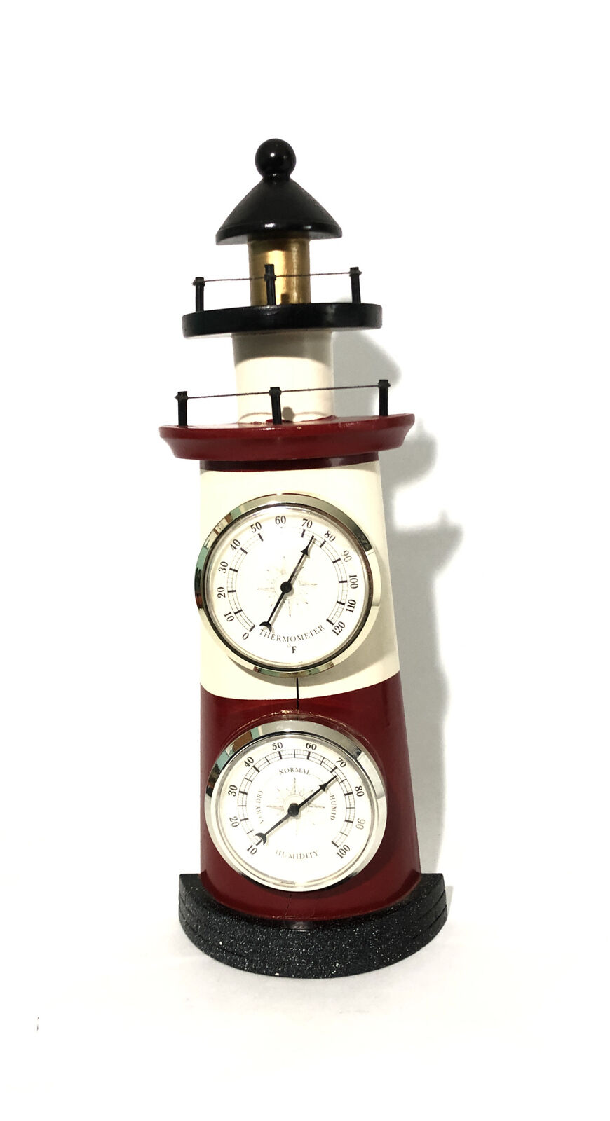 Lighthouse Weather Station-15” Free Standing/Wall Hanging. Nautical Decor. 3D