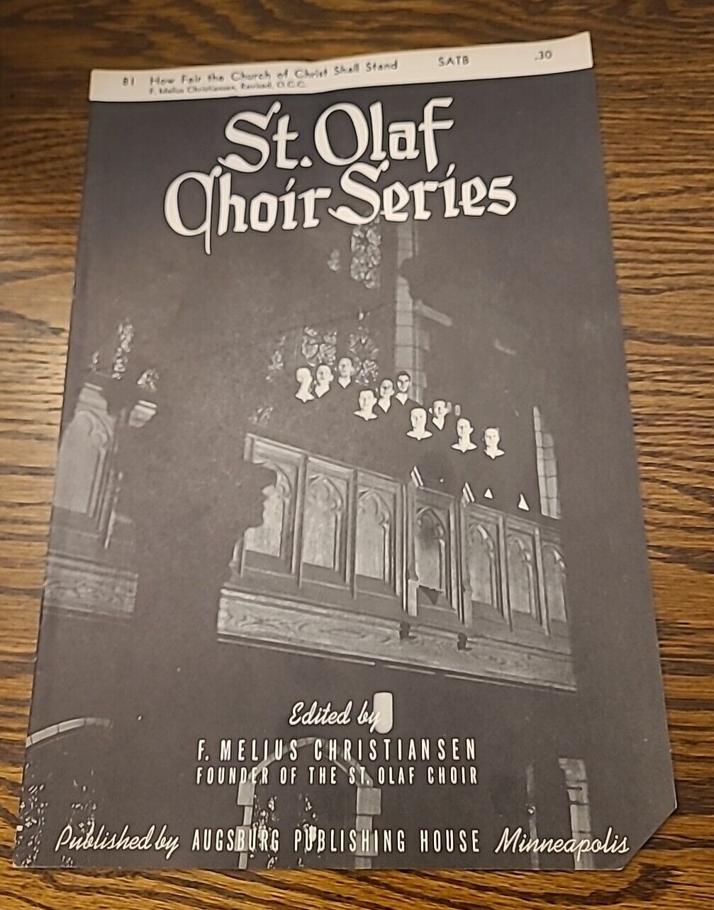 1968 How Fair The Church Of Christ Shall Stand ST Olaf Choir Series SMusic