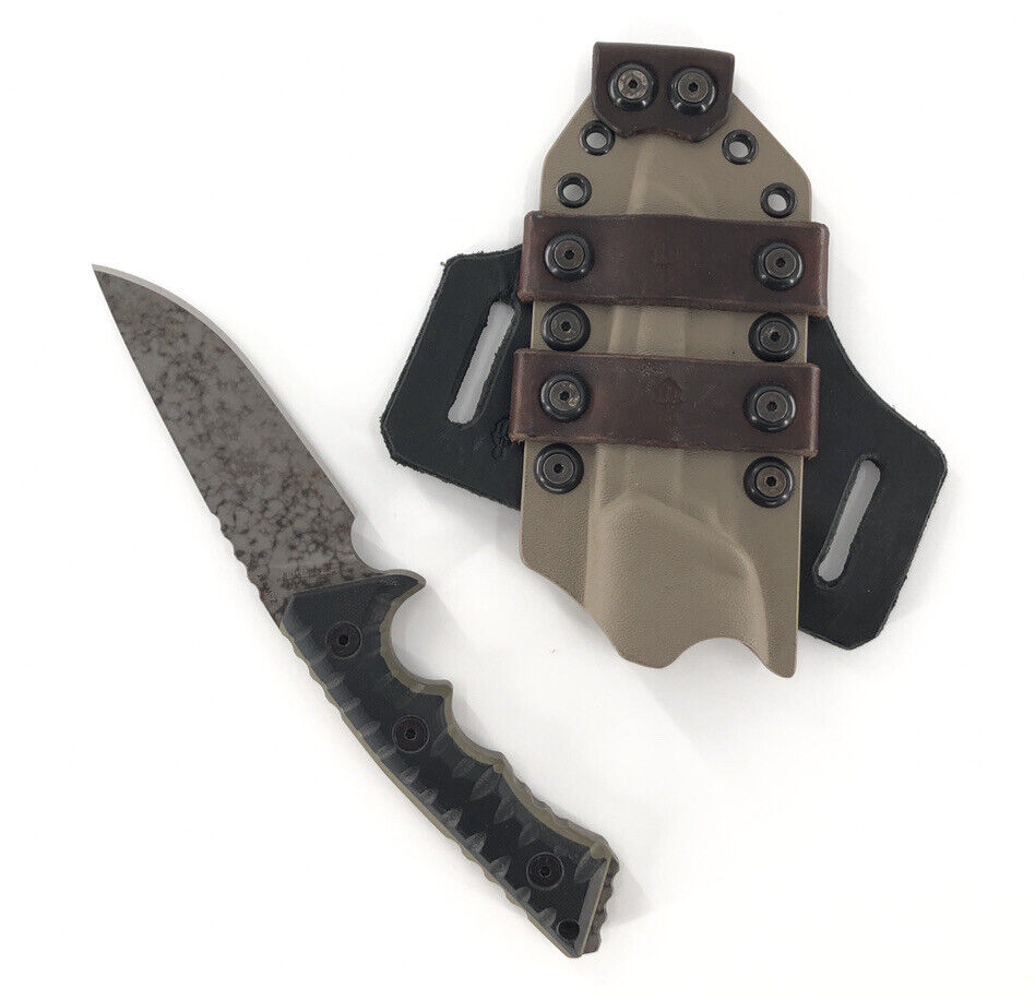 Miller Bros Blades M27 - Z Wear PM - 9.125” Custom 4” Fixed Blade Knife