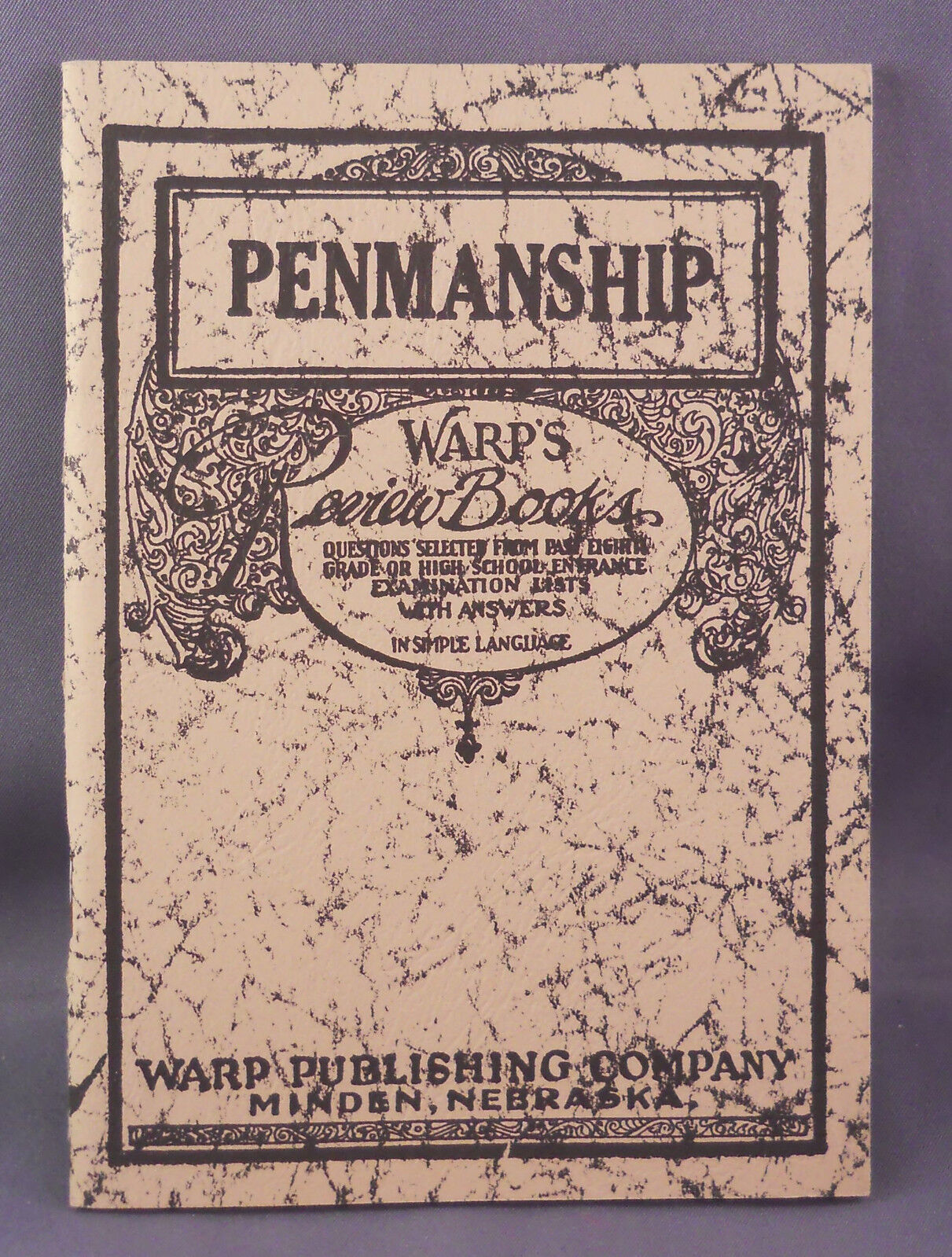Penmanship Handbook--1930-reproduction--4 inches by 6 inches