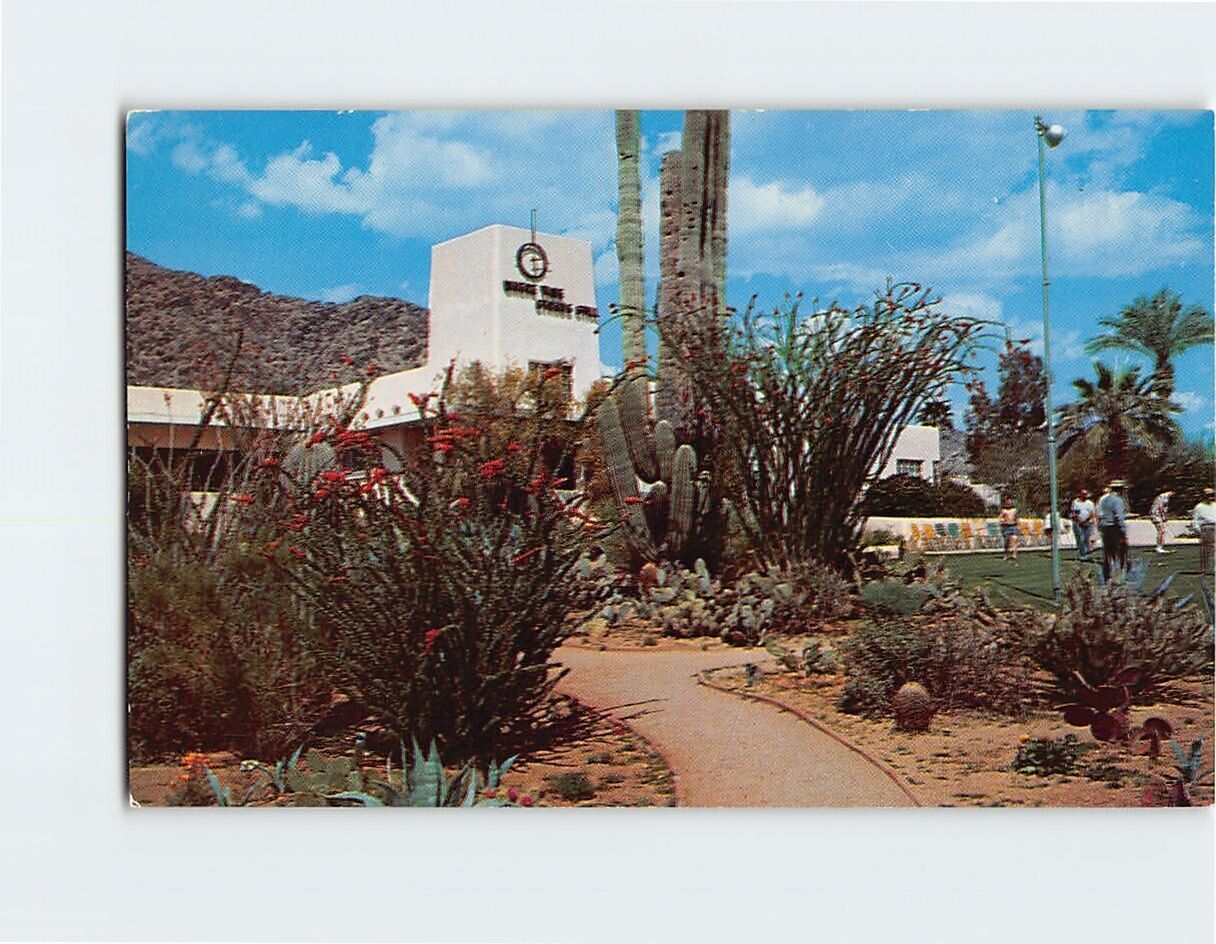 Postcard Main Building Camelback Inn near Phoenix Arizona USA