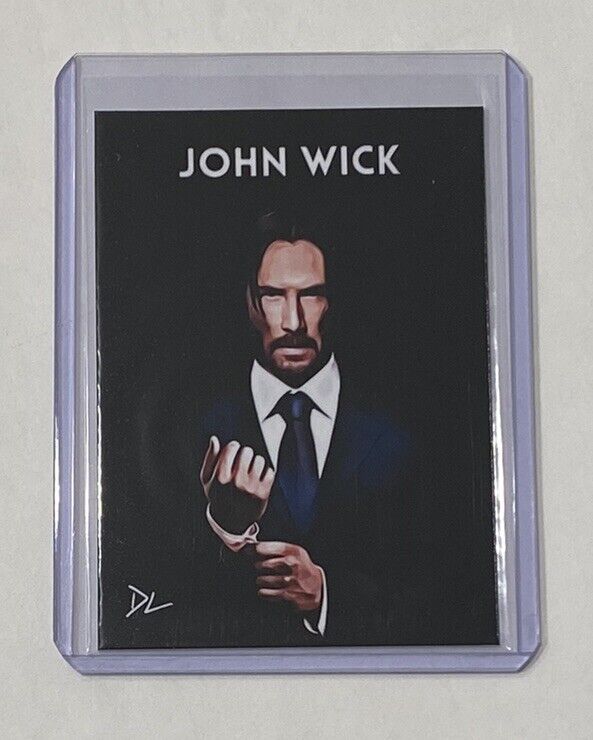Rare John Wick Limited Edition Artist Signed “Fortis Fortuna Adiuvat” Card 6/10