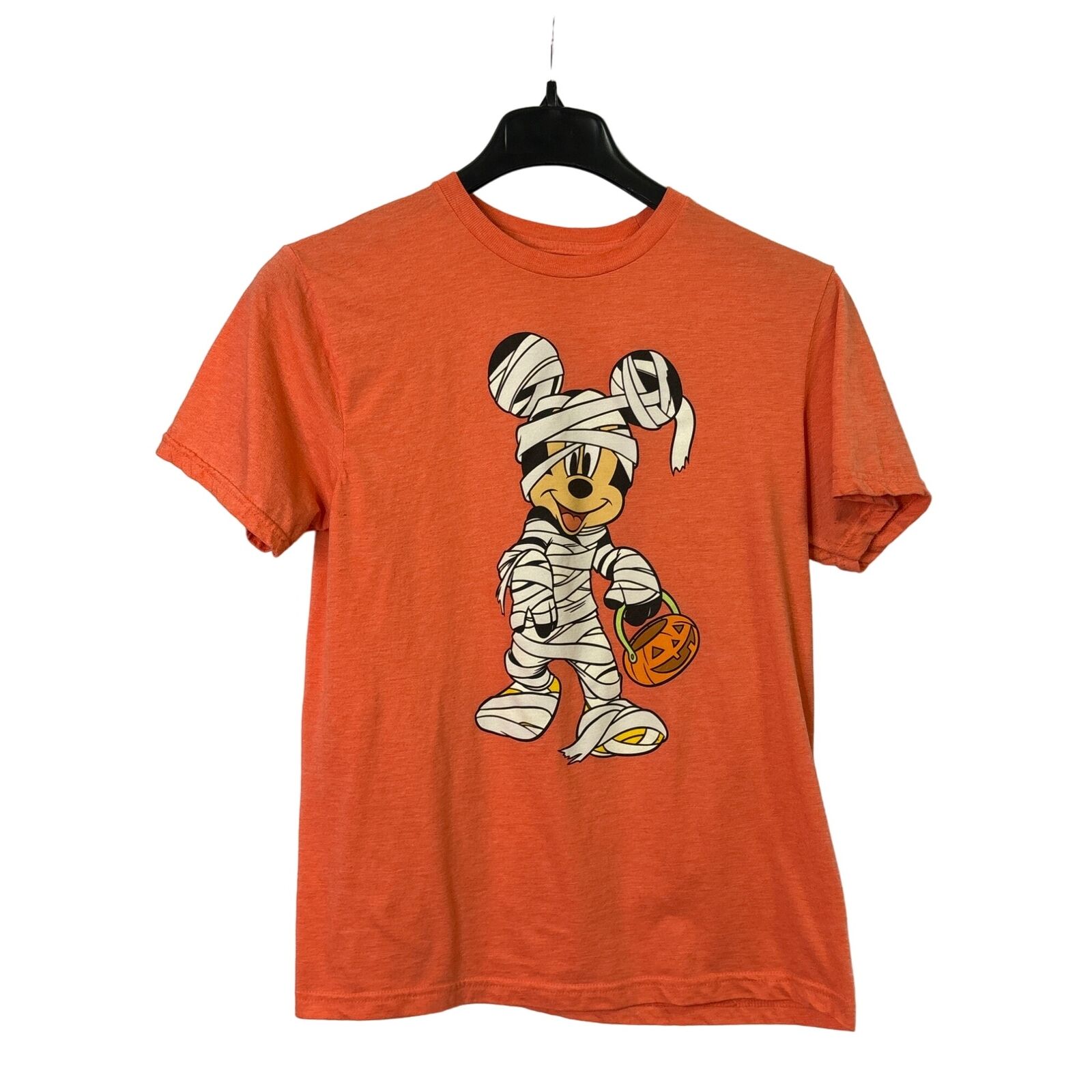 Disney Mickey Mouse Halloween T-shirt womens size M Mummy graphic trick-or-treat