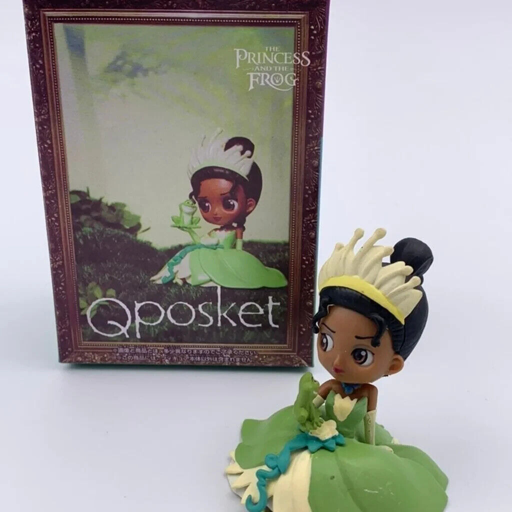 Q POSKET Disney Characters petit Tiana Princess Frog Mini Cartoon Figure