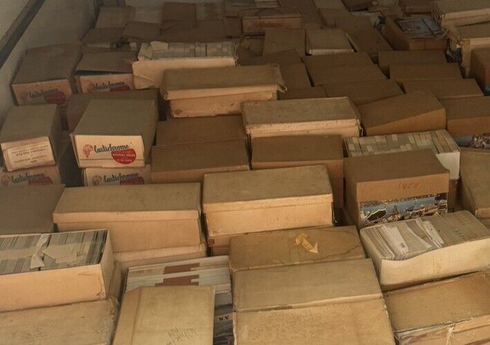 100,000+ Massive Postcard Collection NOS Plastichrome NY STATE RPPC Vintage Find