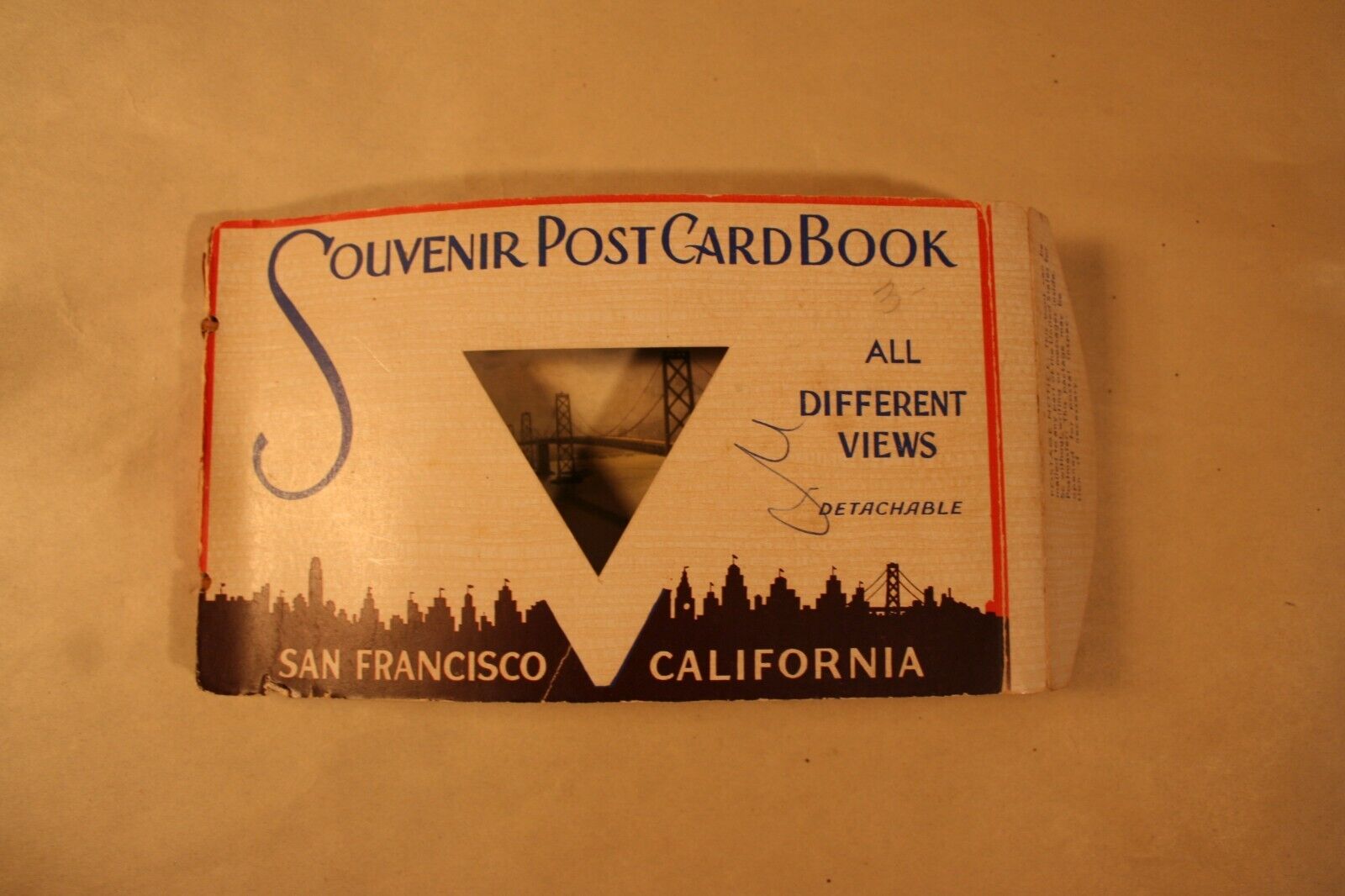 San Francisco California Postcard Booklet - Unposted