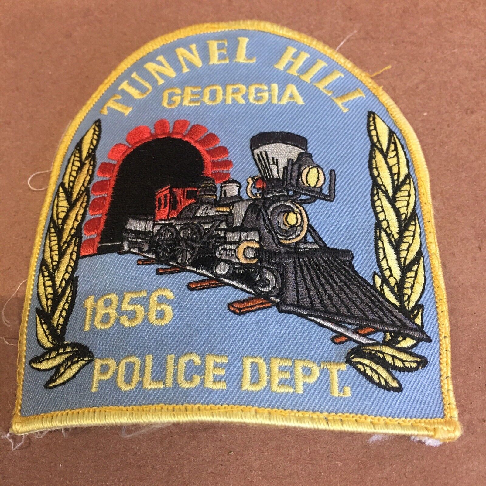 Tunnel Hill Police Patch Set Of 5 Collect Trade With Other Agency’s