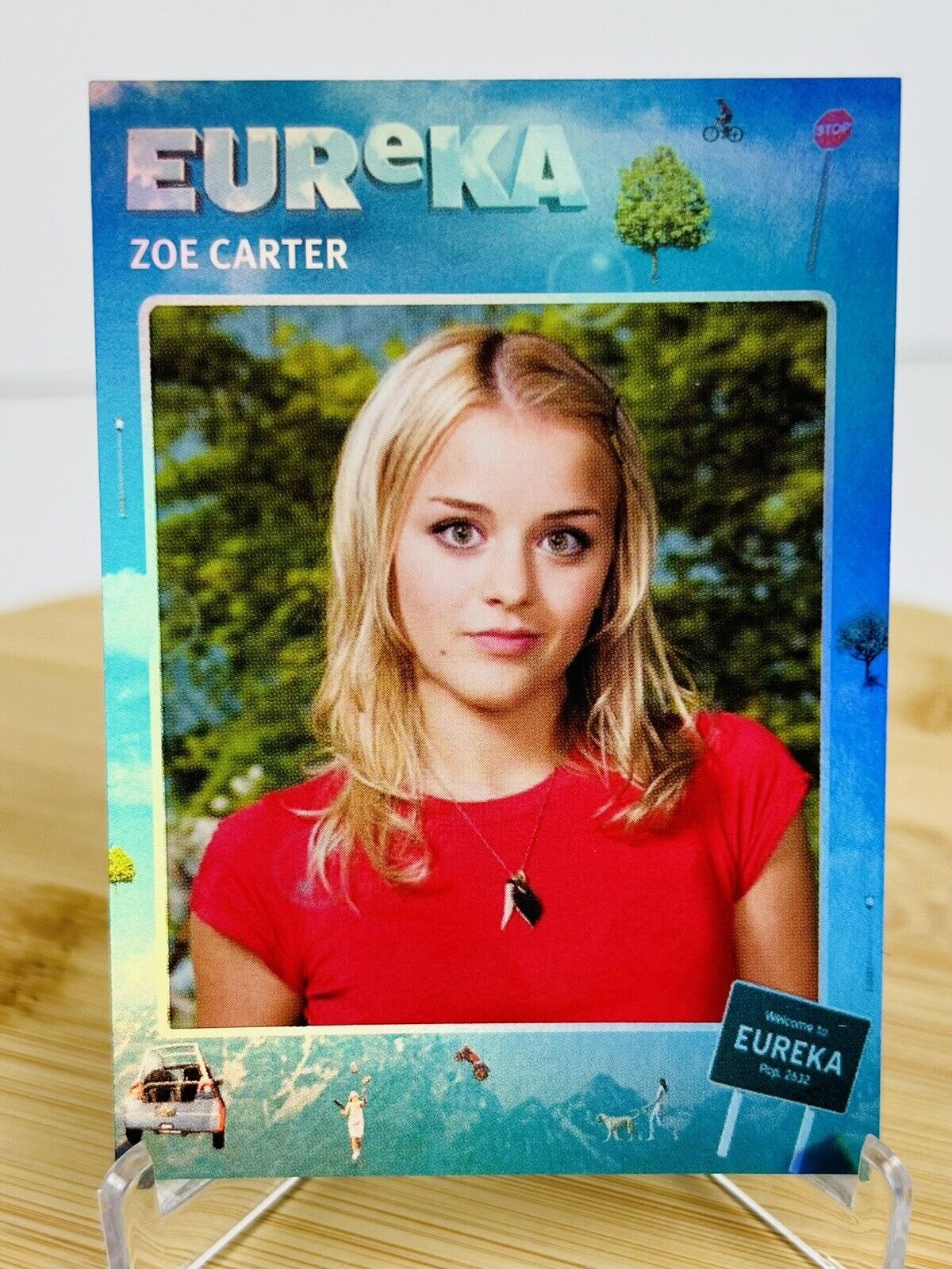 Eureka 2011 Casting Call Character Card C7 Jordan Hinson 161/350 Zoe Carter