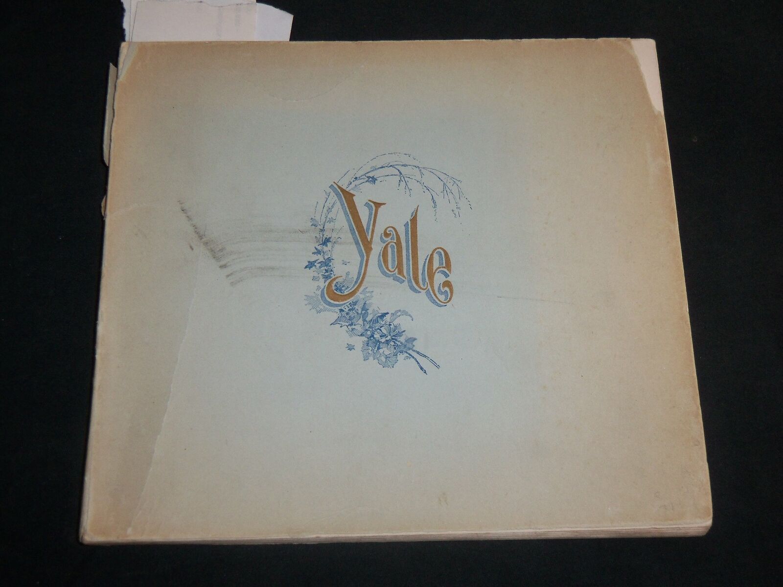 1890\'S YALE UNIVERSITY GUIDE BOOK - SOFTCOVER - NICE PHOTOS - J 6772