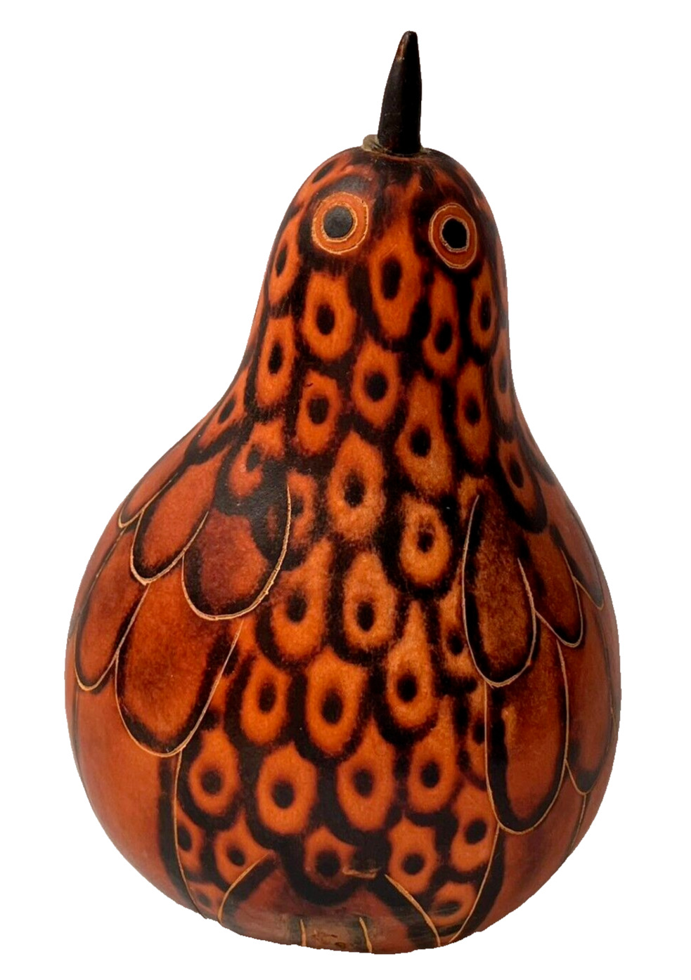 Vintage Hand Crafted Gourd Bird, Farmhouse Country Décor, Super Adorable Gift
