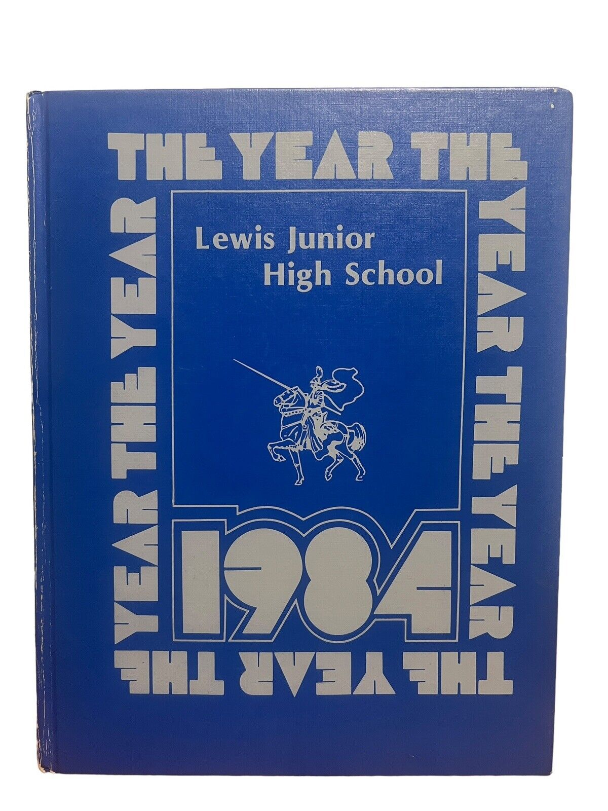 Harvey L. Lewis Junior High School Lancer 1984 San Diego CA Yearbook