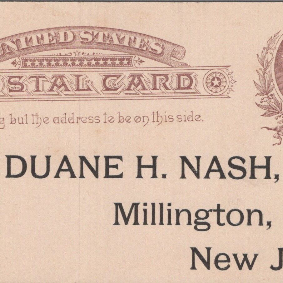1890s Duane H Nash Farm Equipment Agricultural Machinery Millington Mew Jersey