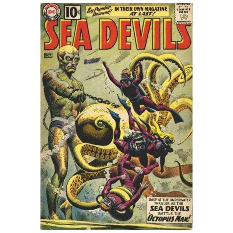 Sea Devils #1 in Very Good + condition. DC comics [h~