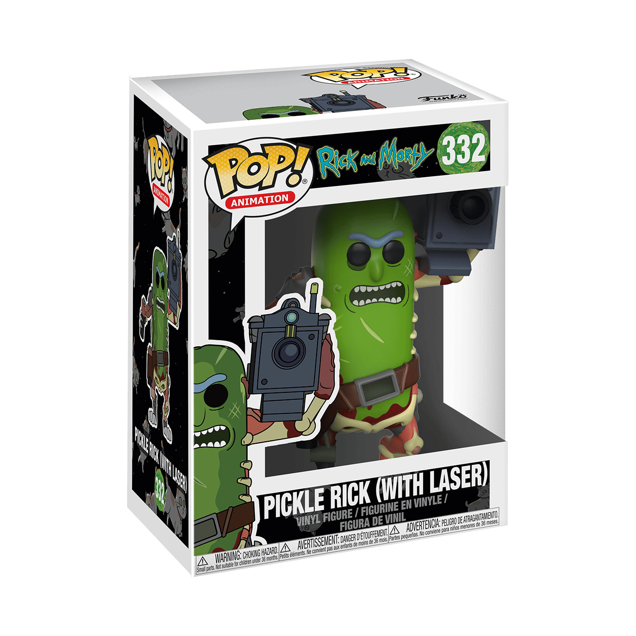 Pickle Rick (Wounded) #332 Funko Pop Vinyl: Rick and Morty