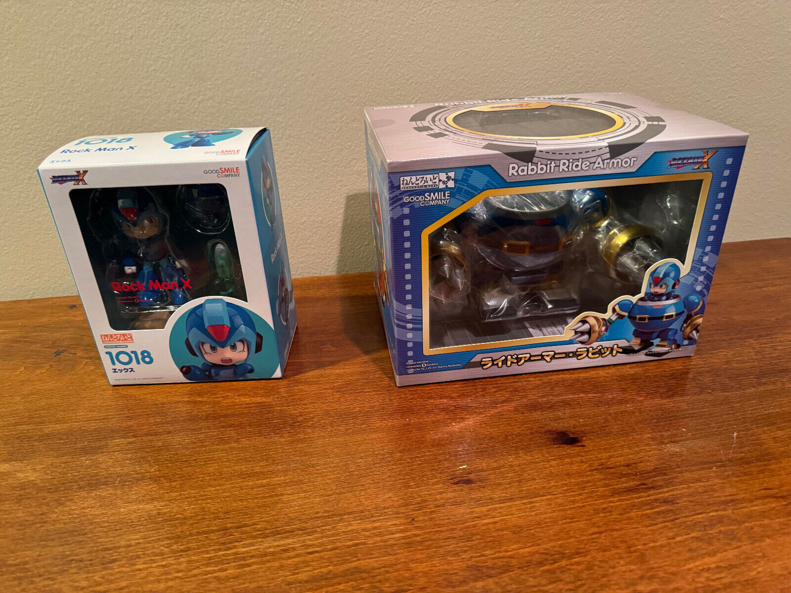 BRAND NEW/SEALED Nendoroid Mega Man X and Rabbit Ride Armor with Special Effect