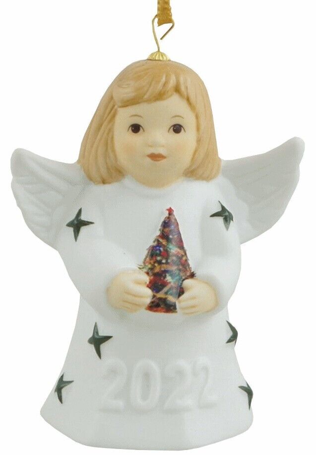 2022 Goebel Annual Angel Bell - Specially Partially Painted - 47th Edition
