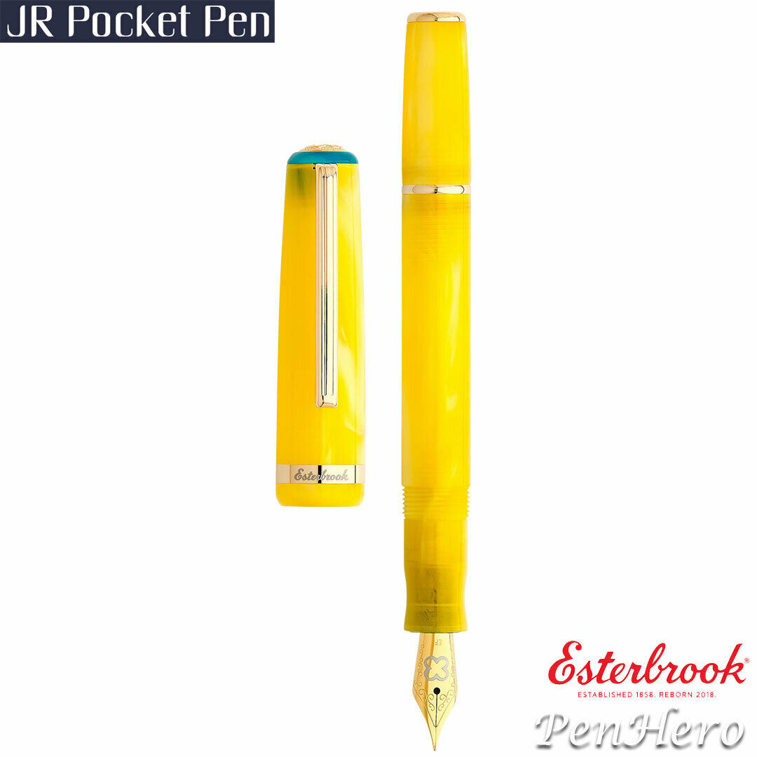 Esterbrook JR Pocket Pen Lemon Twist Fountain Pen Fine EJRLT-F