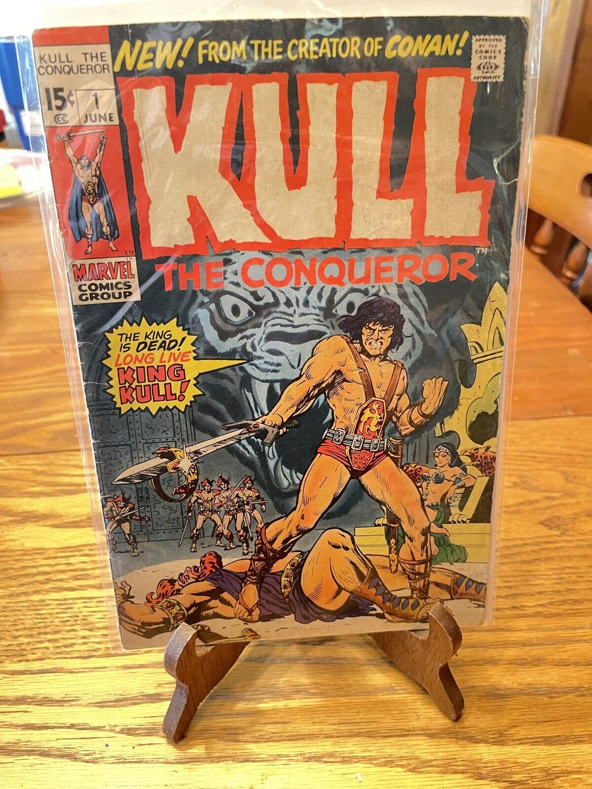 Kull the Conqueror #1 - 3rd appearance & origin of King Kull