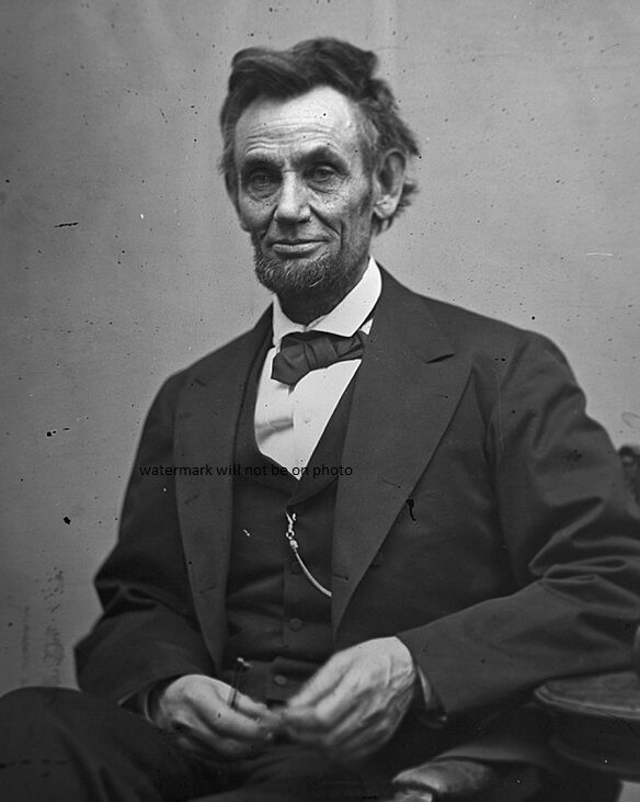 Portrait of President Abraham Lincoln 8\