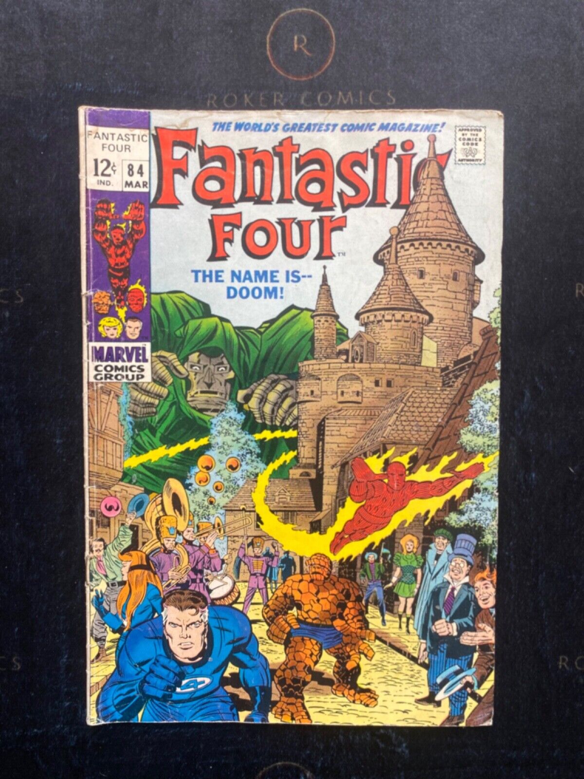 RARE VG+ 1969 Fantastic Four #84