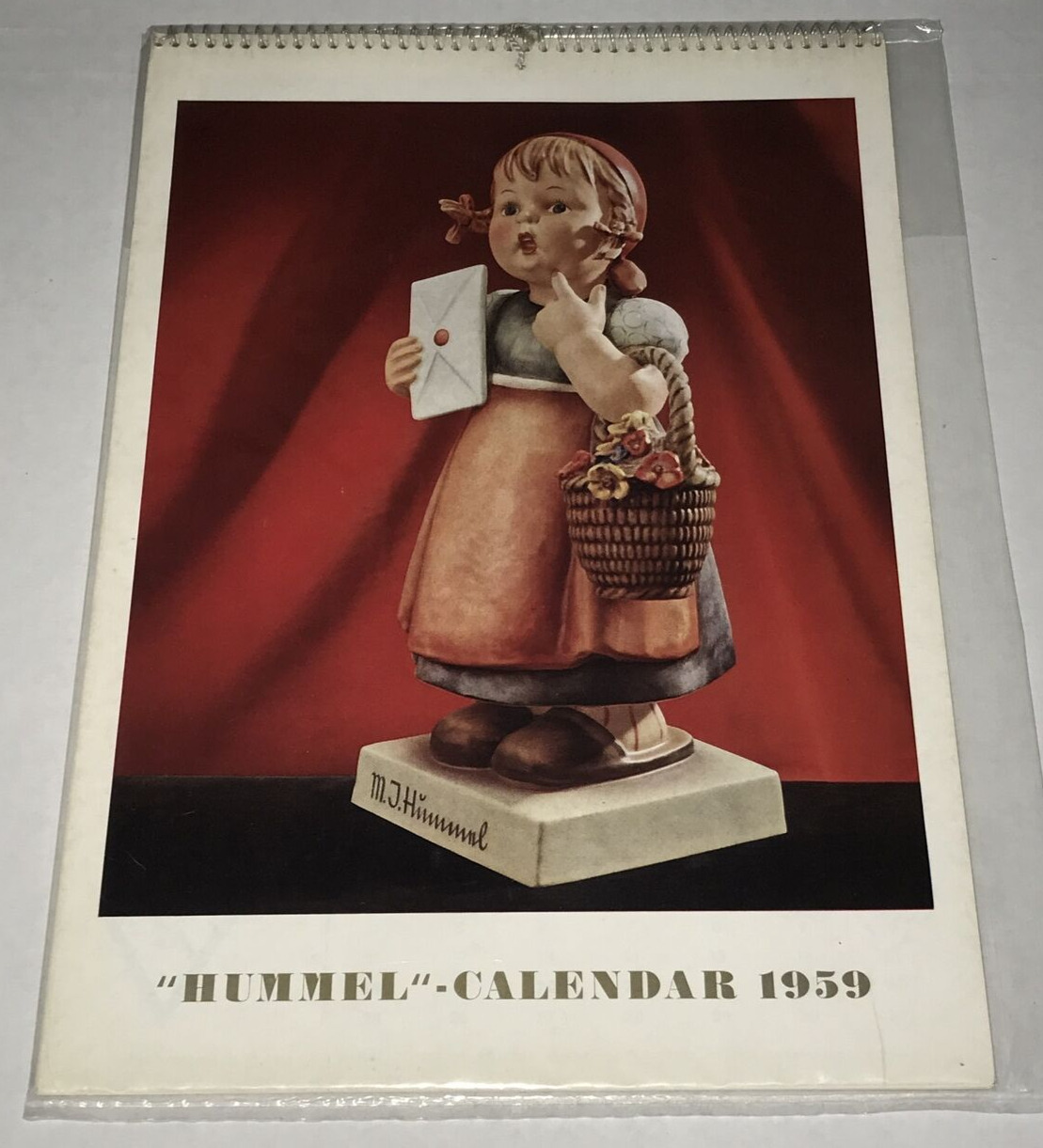 Vintage 1959 Hummel Figurine Calendar Goebel Photographs Pictures NEW US Version