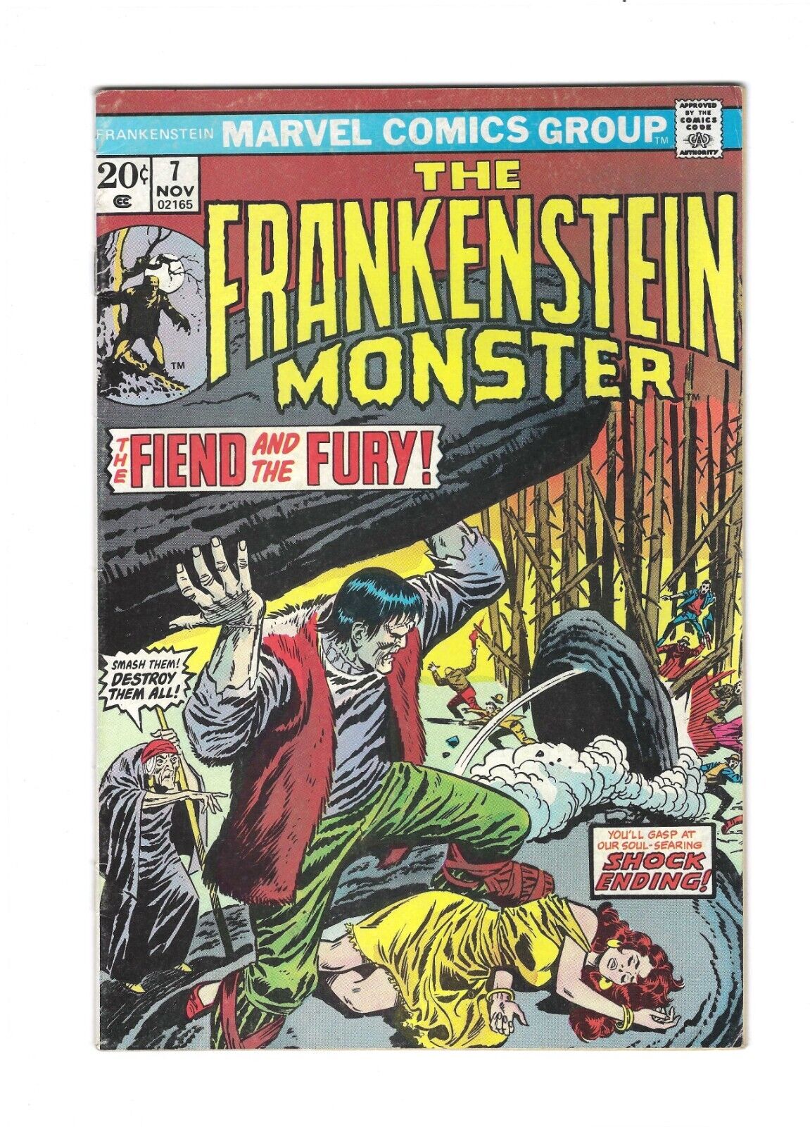 Frankenstein #7: Dry Cleaned: Pressed: Bagged & Boarded VG-FN 5.0