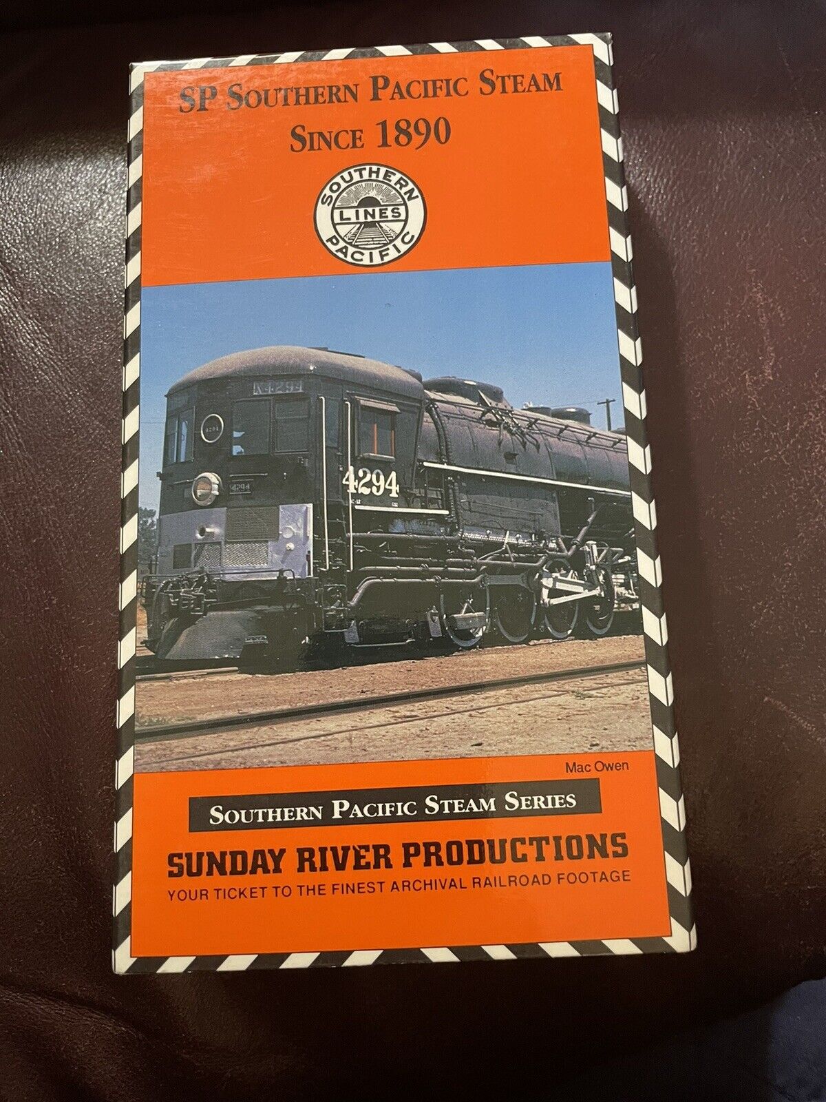 VHS Sunday River Prod. GS 4/6 AS IT USED TO BE.  Southern Pacific Steam Series.