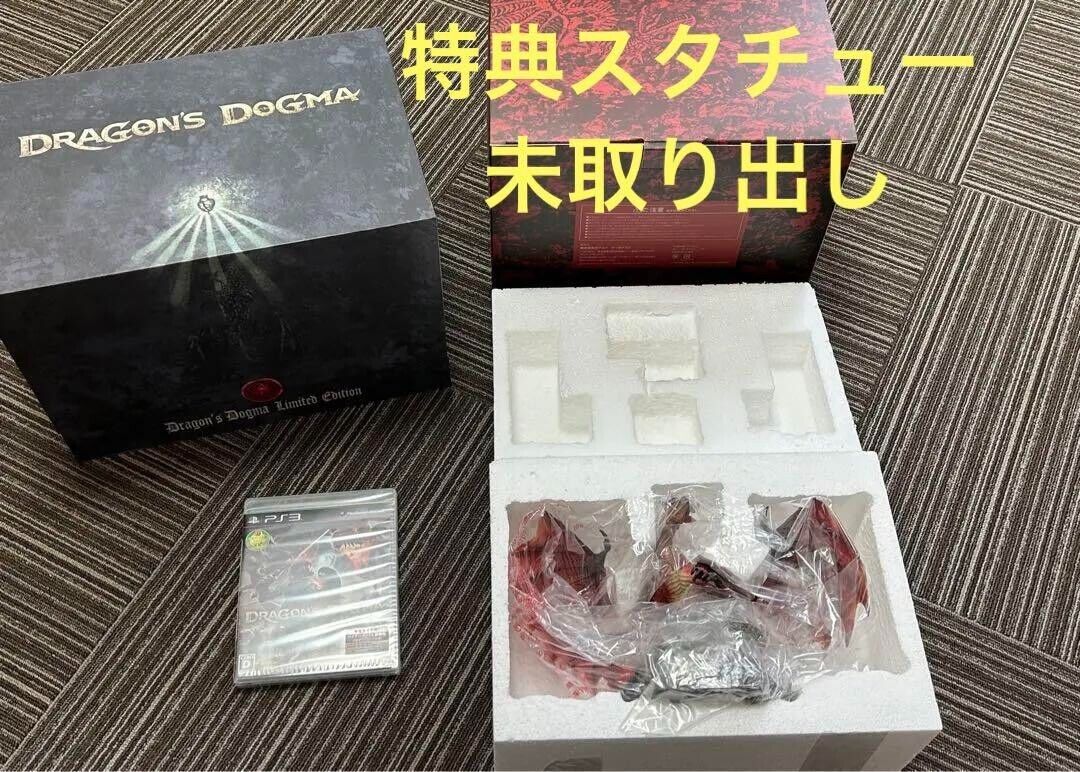 Capcom Dragon's Dogma Figure Dragon Statue Limited Edition With BOX