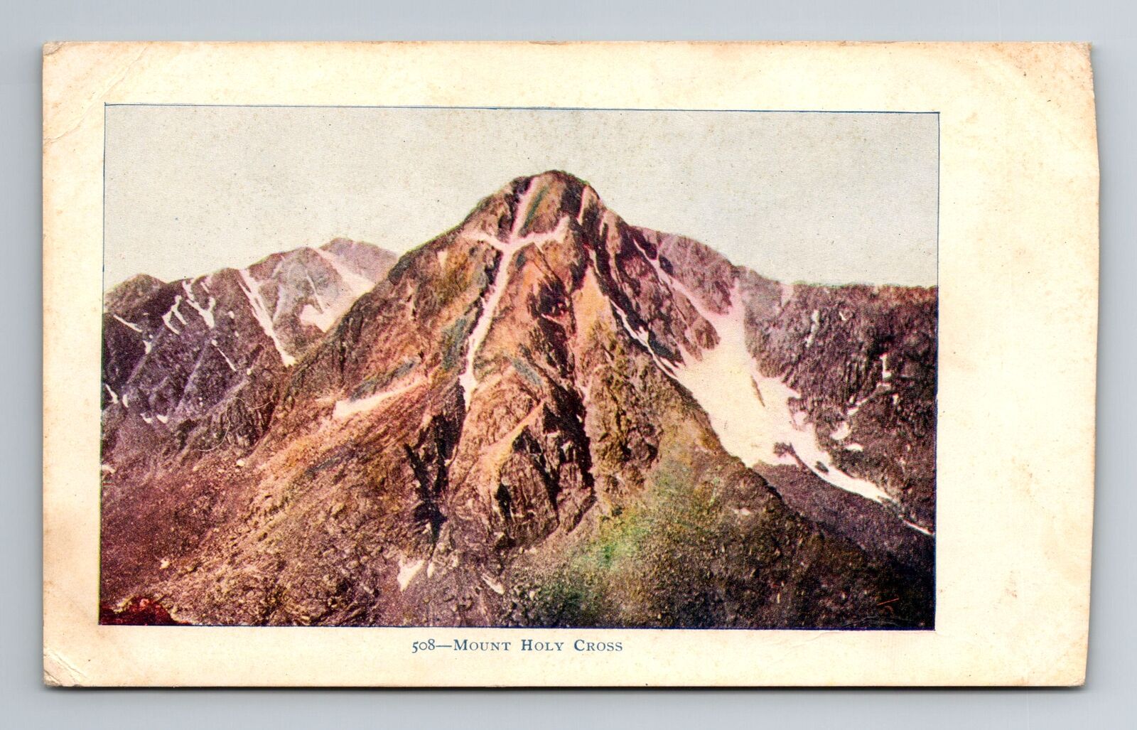 CO-Colorado, Mount Holy Cross, Antique Vintage Souvenir Postcard
