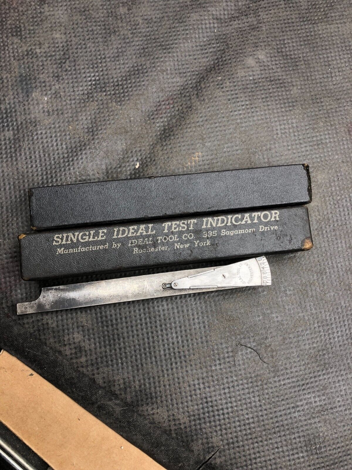 Single Ideal Test Indicator Ideal Tool Co. Rochester, N.Y. Machinist Tool USA 