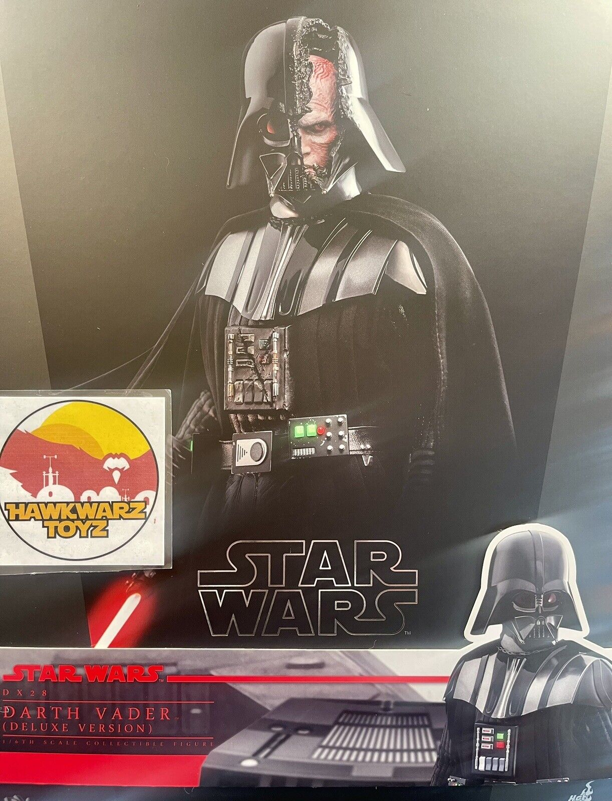 Hot Toys Star Wars Obi-Wan Kenobi Darth Vader Deluxe DX28  1/6 Sideshow Disney