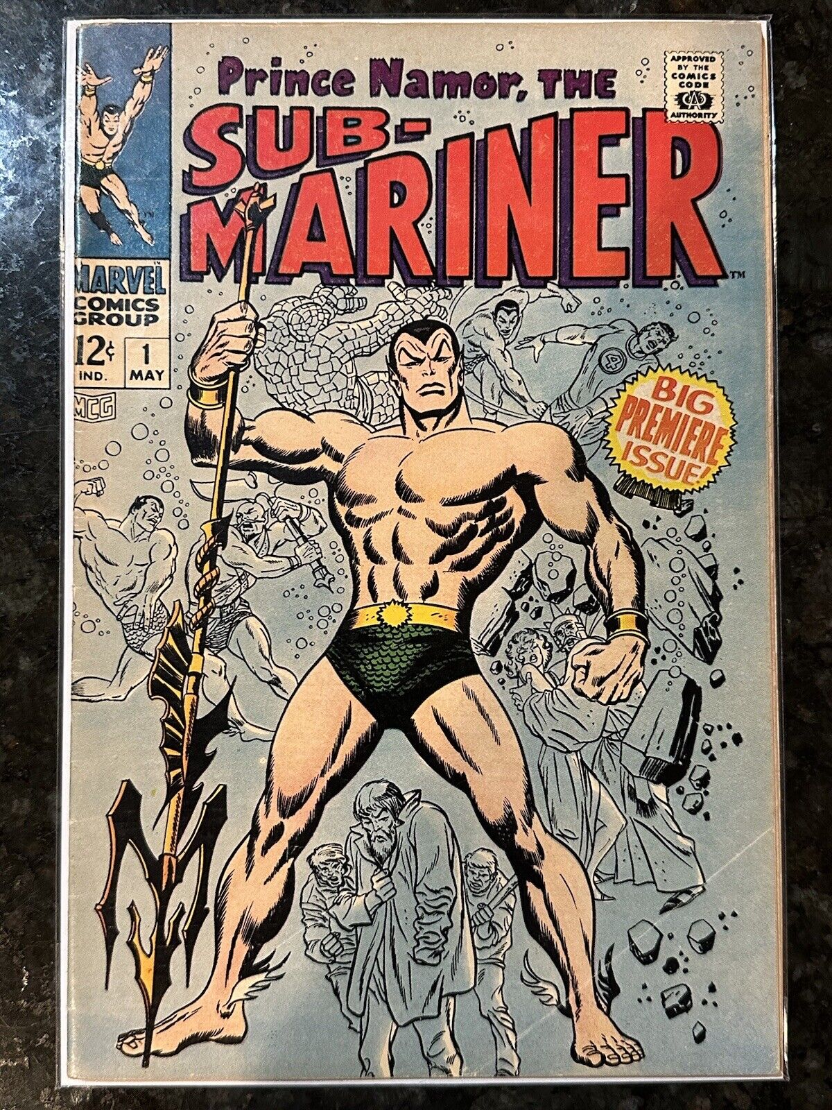 Sub-Mariner #1 1968 Key Marvel Comic Book 1st Namor Silver Age Solo Story