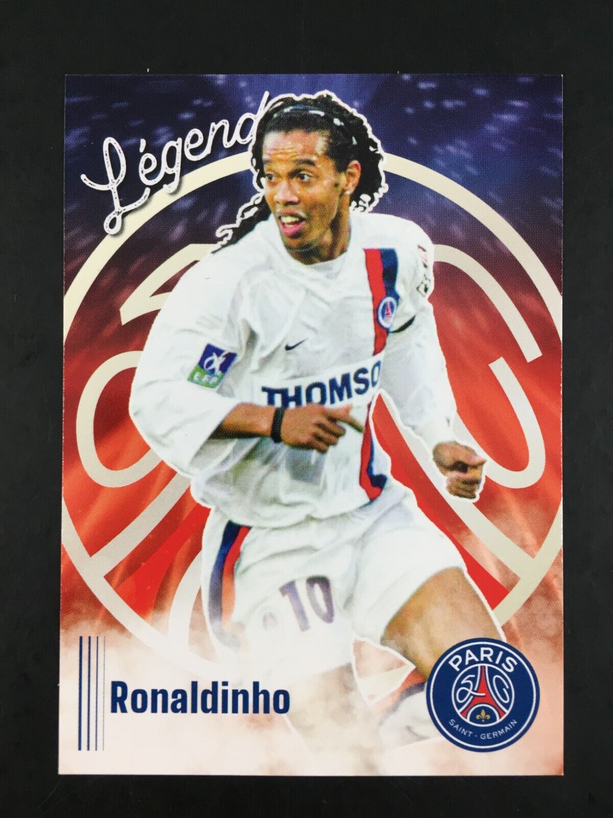 Ronaldinho Rookie RC Card Panini PSG 50 Years Anniversary / C17