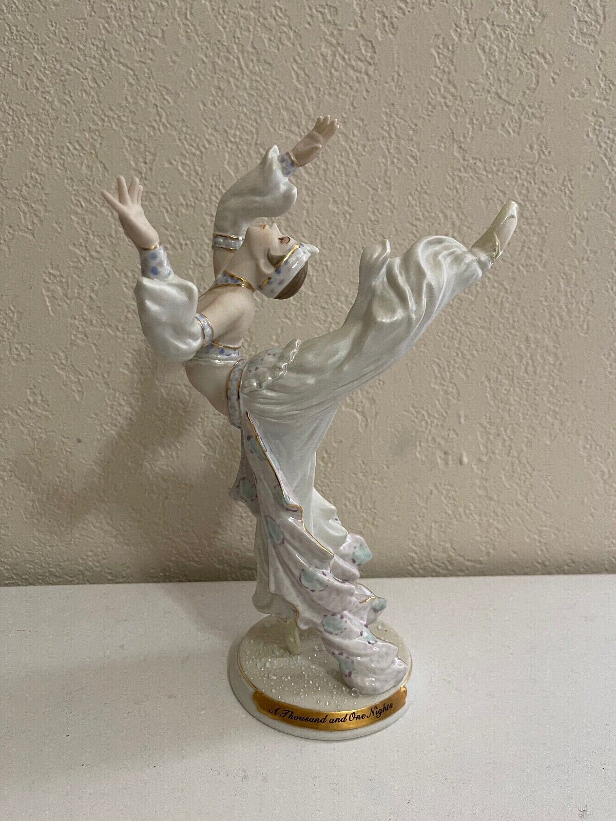 1996 Enesco by Pearl Prima A Thousand and One Nights Ballet Porcelain Figurine