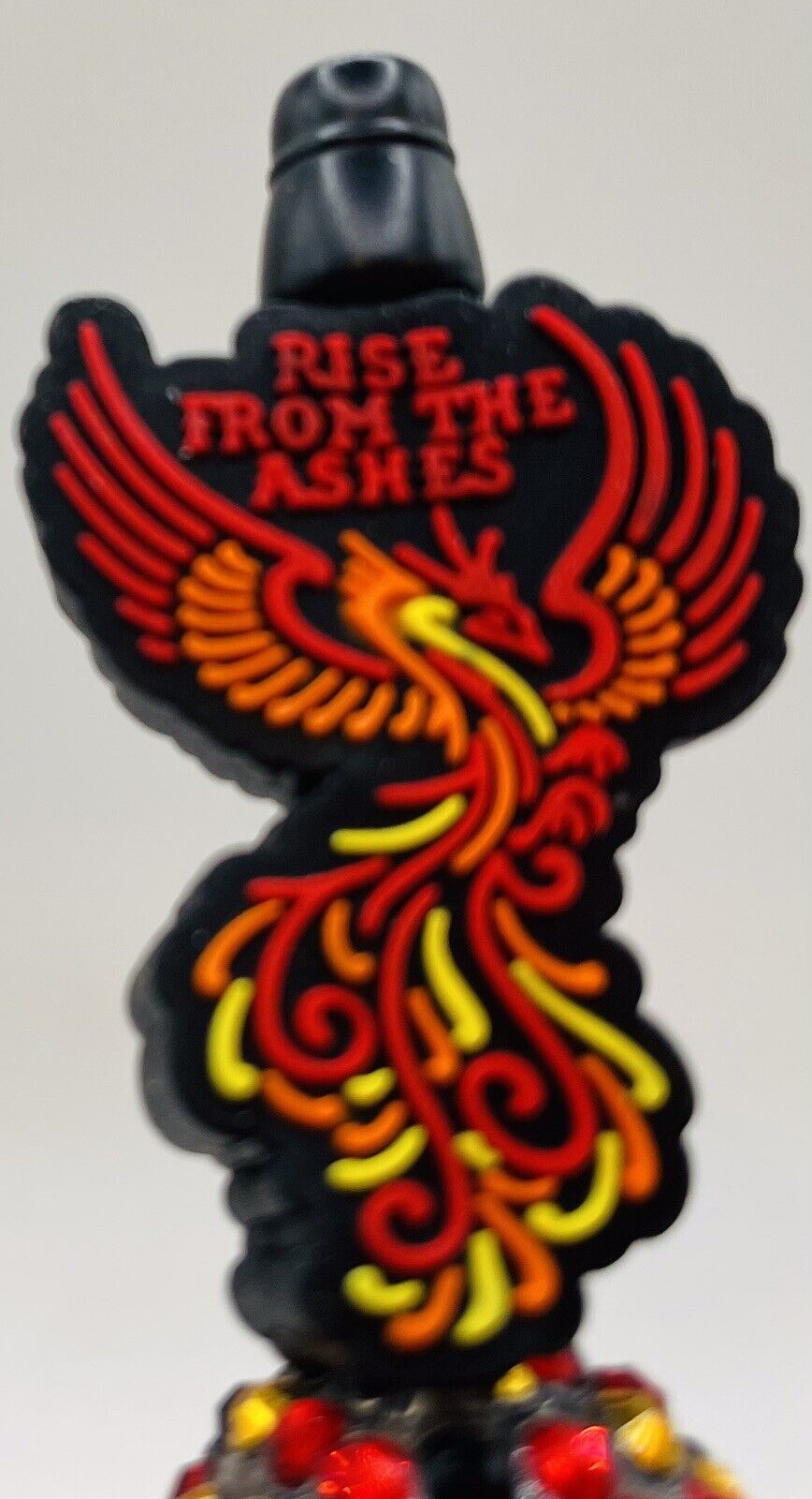 Beaded Ballpoint Pen…phoenix “rise From The Ashes”