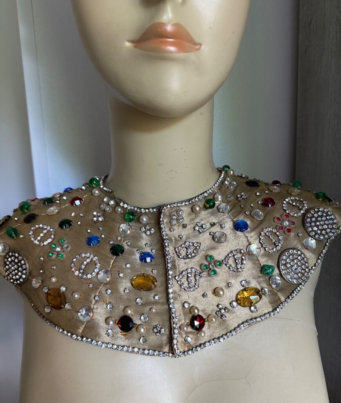 Rare & Magnificent 1950s Collar worn by the French model Denise SARRAULT