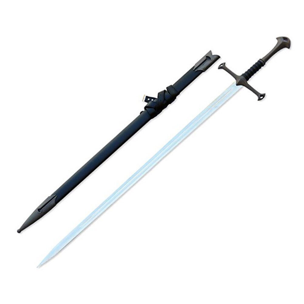 Darkened Medieval King’s Crusader War Blade Sword
