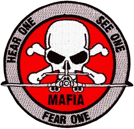 USAF 7th BOMB WING - B-1B - MAFIA - Dyess AFB, TX - ORIGINAL AIR FORCE VEL PATCH