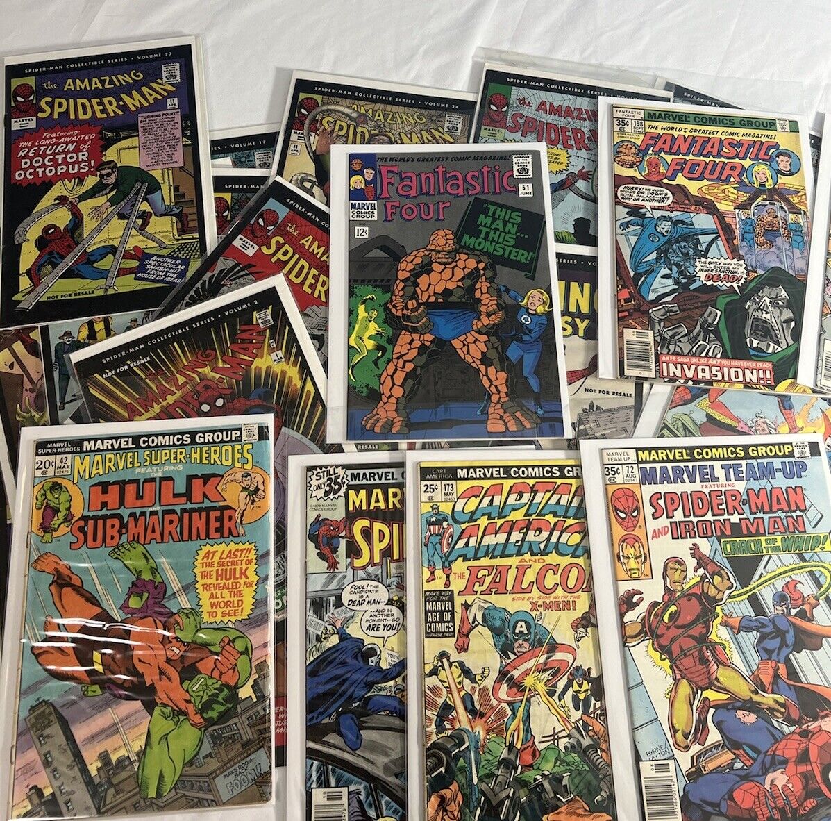 Huge Vintage lot of Marvel All Ages Amazing Spiderman comics Amazing Fantasy