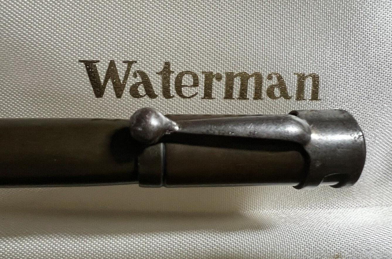 WATERMAN\'S Pen Fountain Pen Ideal 121 Ebonite Pen Retractable Gold Antique 03