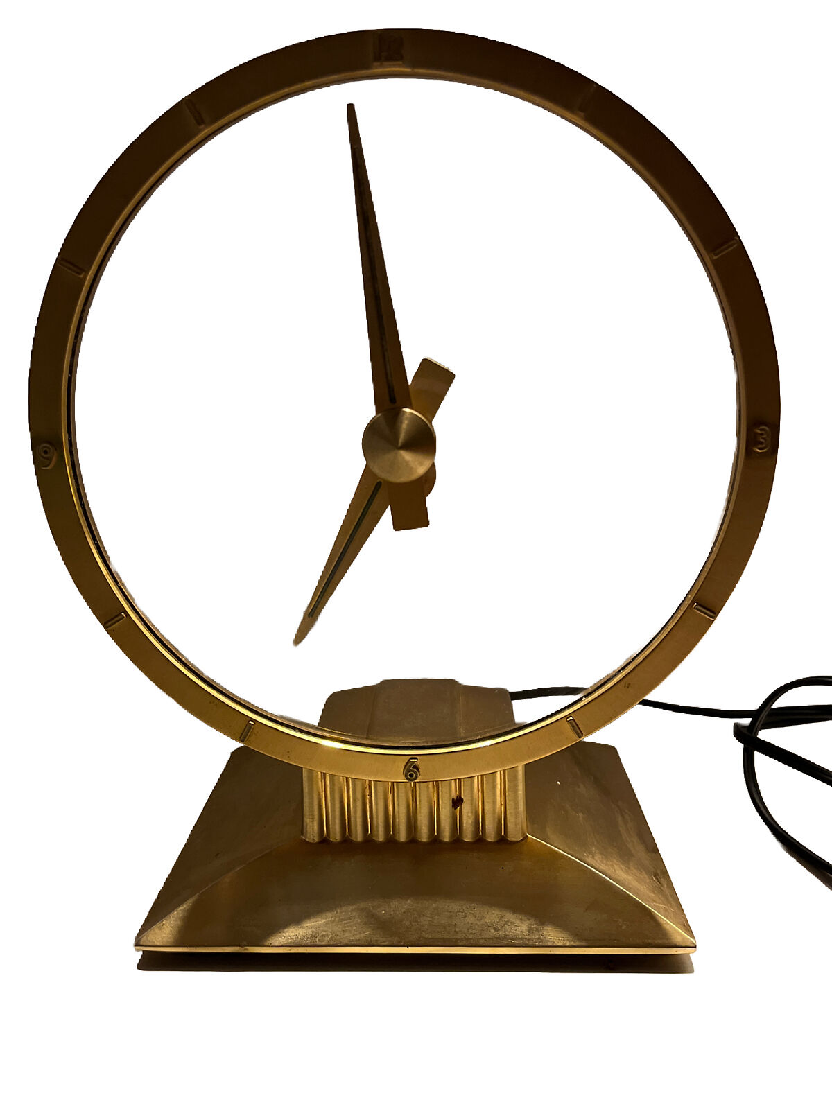 Vintage Jefferson Golden Hour Mystery Clock 